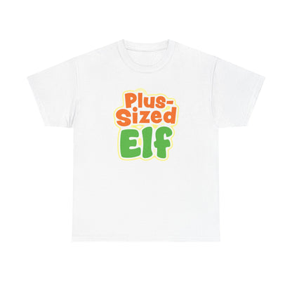 Plus Sized Elf Logo T-Shirt White