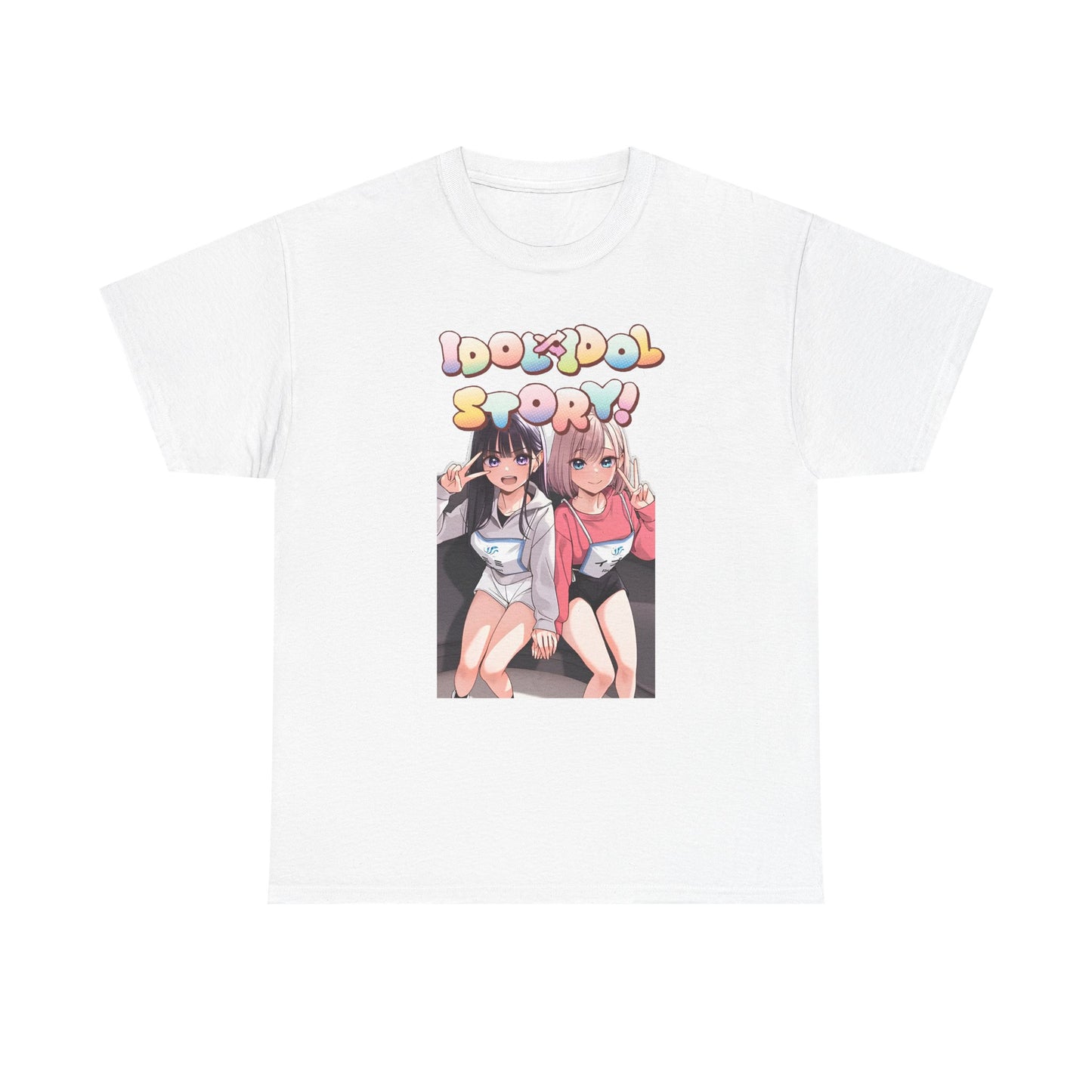 IDOL x IDOL STORY! Girl T-Shirt White