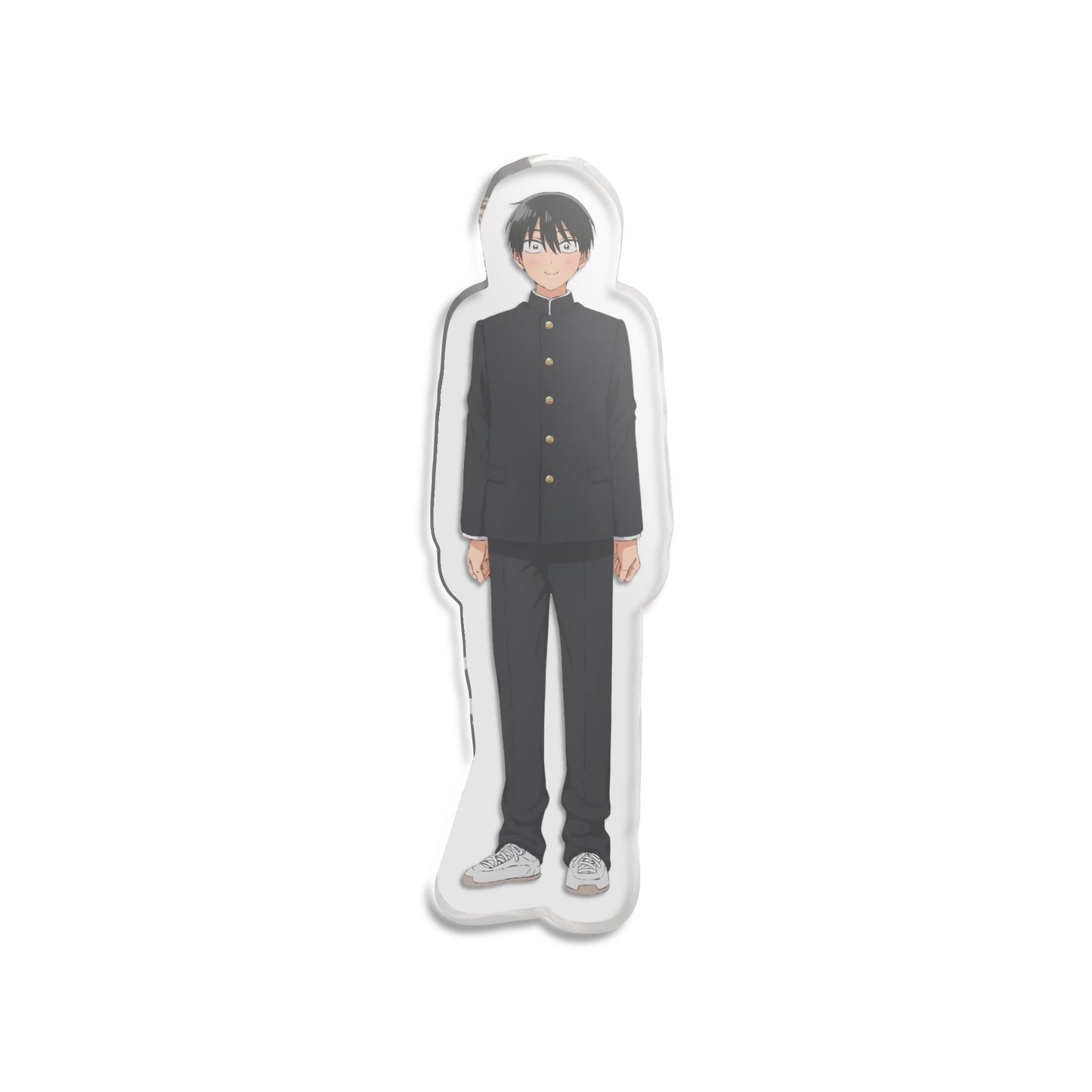 Gals Can't Be Kind to Otaku!? Seo Figure 5" x 5" Transparent
