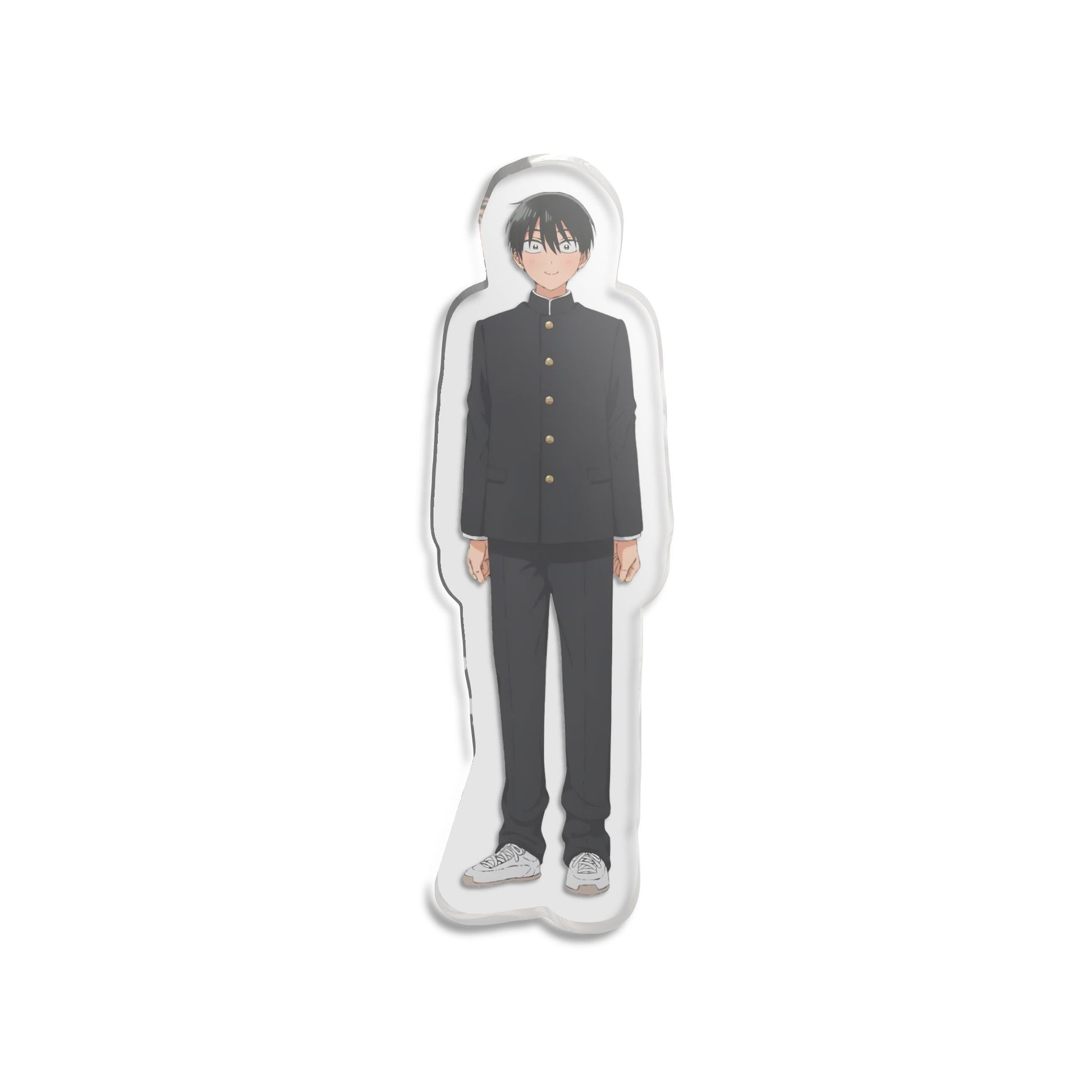 Gals Can't Be Kind to Otaku!? Seo Figure 5" x 5" Transparent