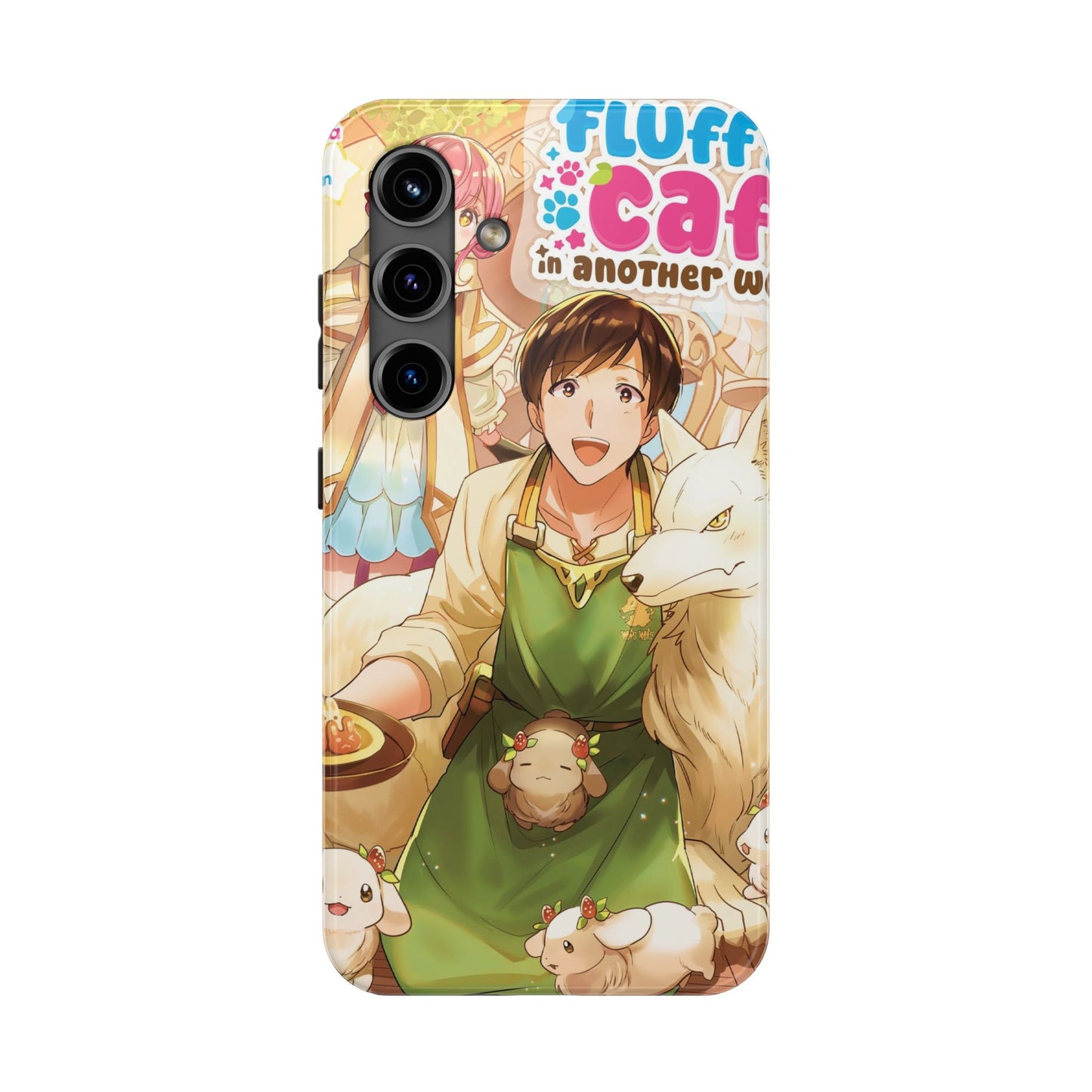 Fluffy Cafe in Another World Taichi Arima Phone Case Samsung Galaxy S24