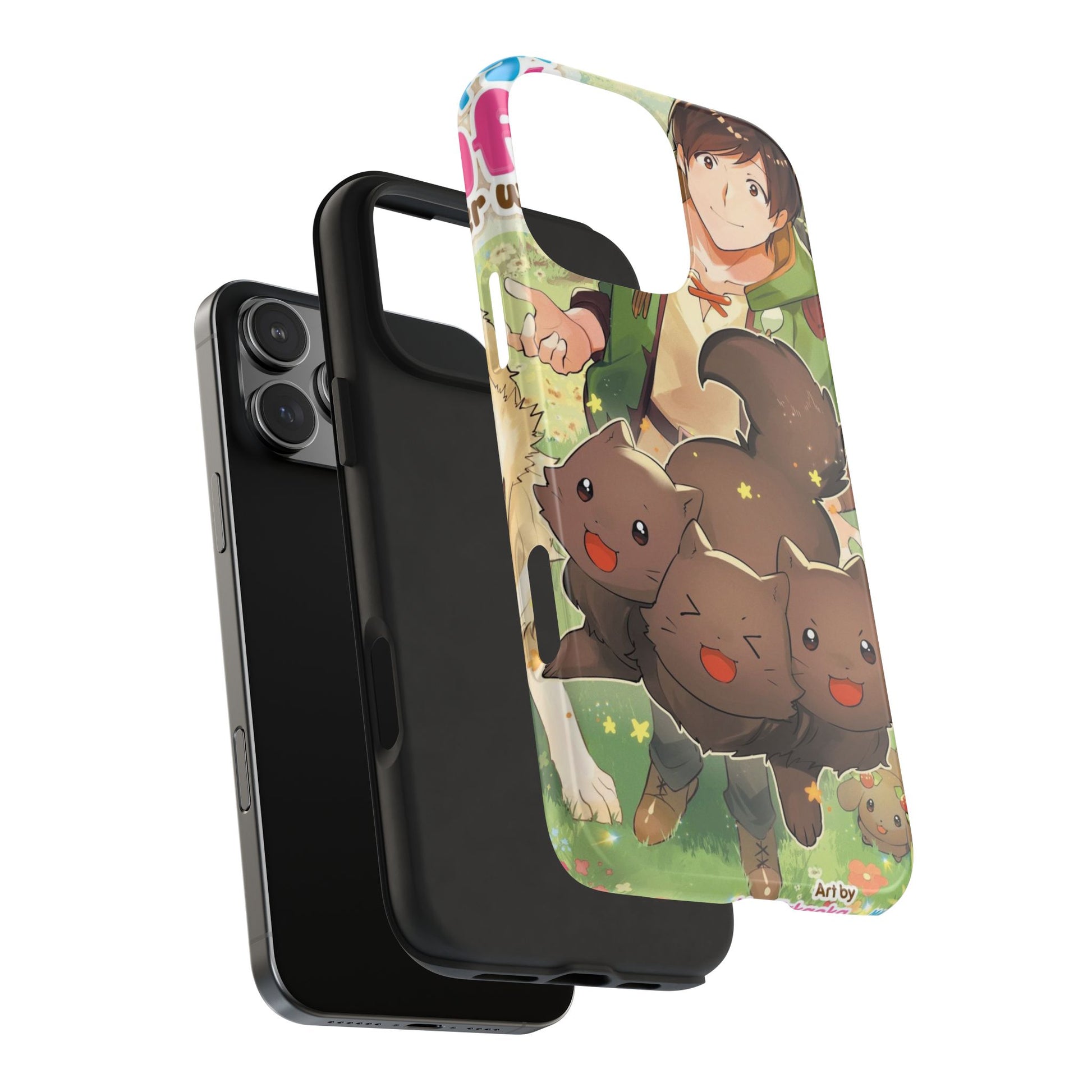 Fluffy Cafe in Another World Luke Phone Case