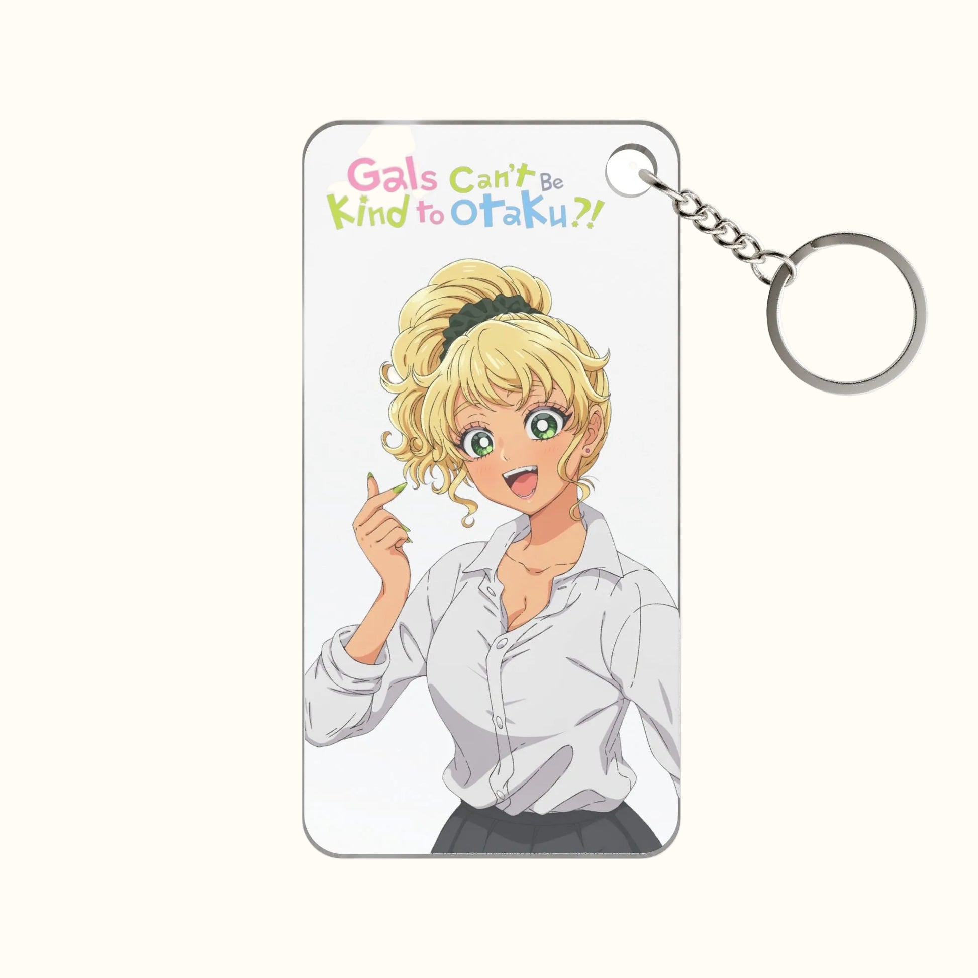 Gals can't be kind to Otaku ?! Ijichi Keychain 1.18'' x 2.36'' Transparent