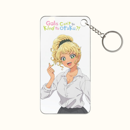 Gals can't be kind to Otaku ?! Ijichi Keychain 1.18'' x 2.36'' Transparent