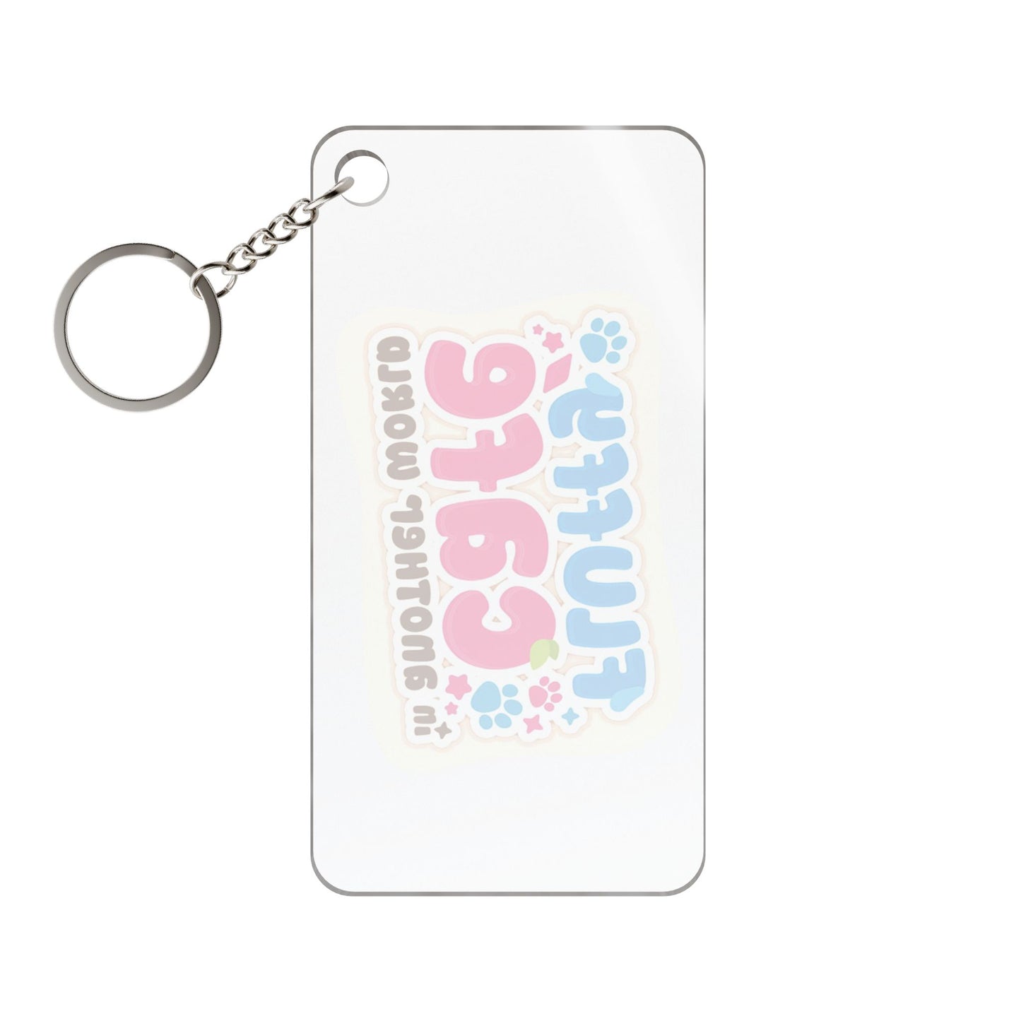 Fluffy Café in Another World Keychain