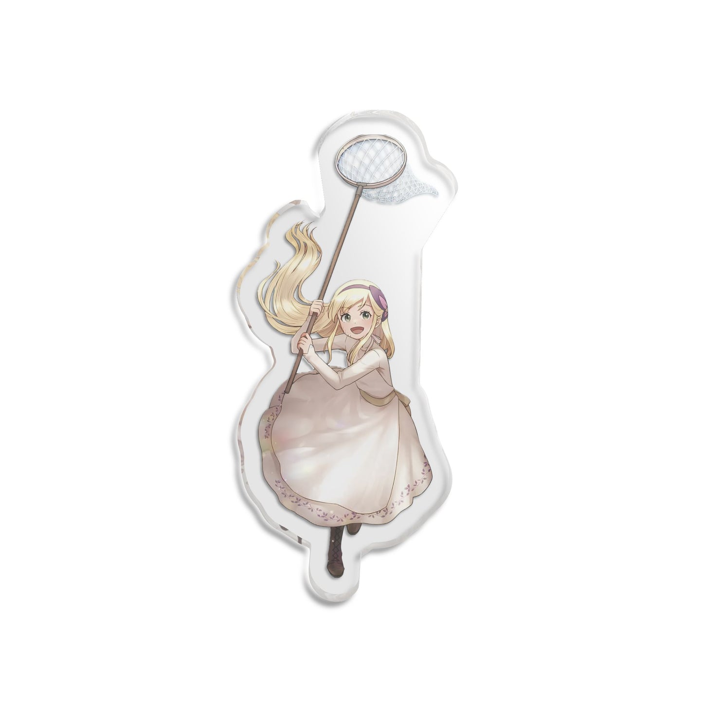 Tanaka Family Reincarnates Emma Figure 5" x 5" Transparent