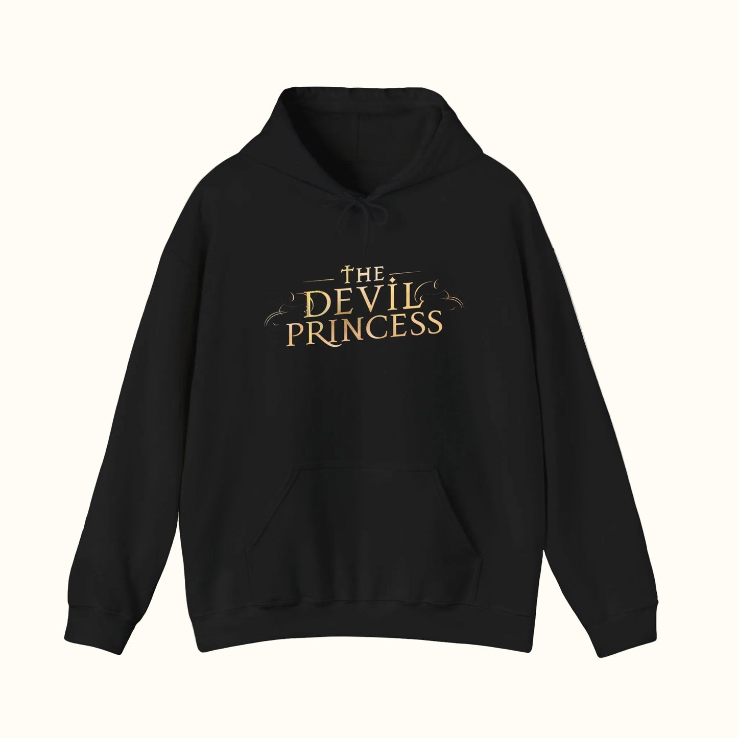 The Devil Princess Logo Hoodie Black