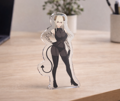 2.5 dimensional seduction- Mayuri Hanyu Figure 5" x 5" Transparent