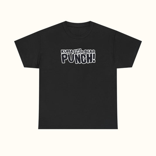 Kuma Kuma Kuma Bear Logo T-Shirt Black