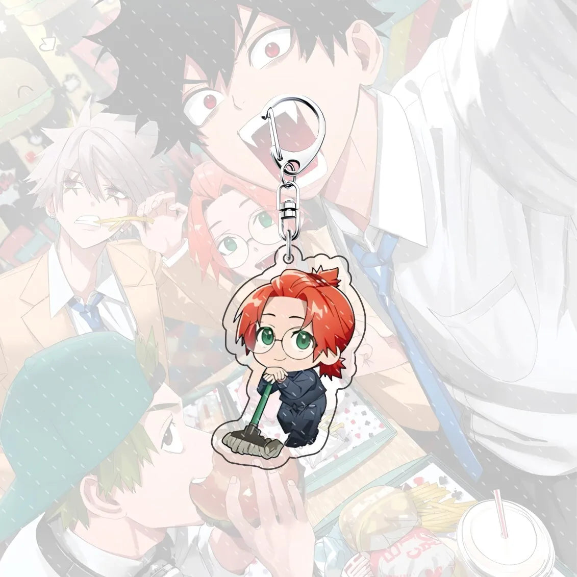 Eugene Chibi - Phantom Buster Keychain 6 cm