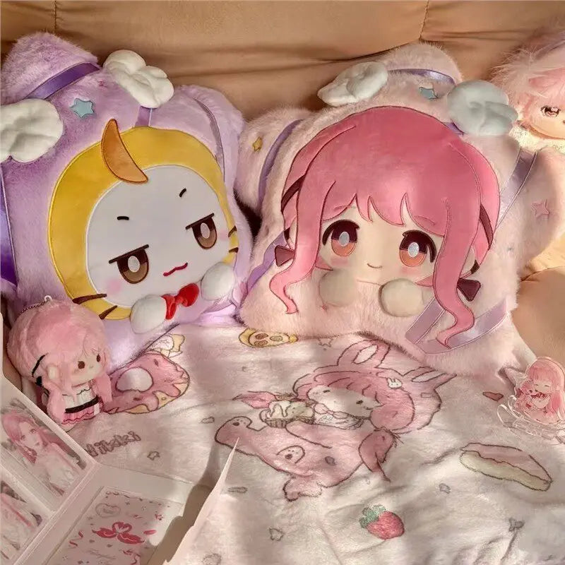 Infinity Nikki Premium Pillow Plush — Nikki & Momo Cushion