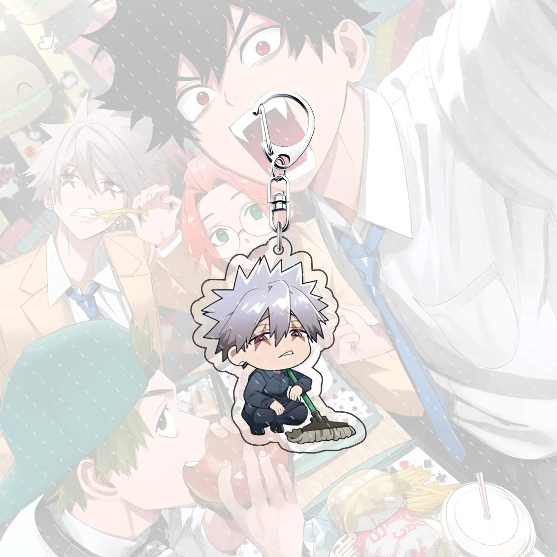 Kaoru Chibi - Phantom Buster Funny Keychain 6 cm