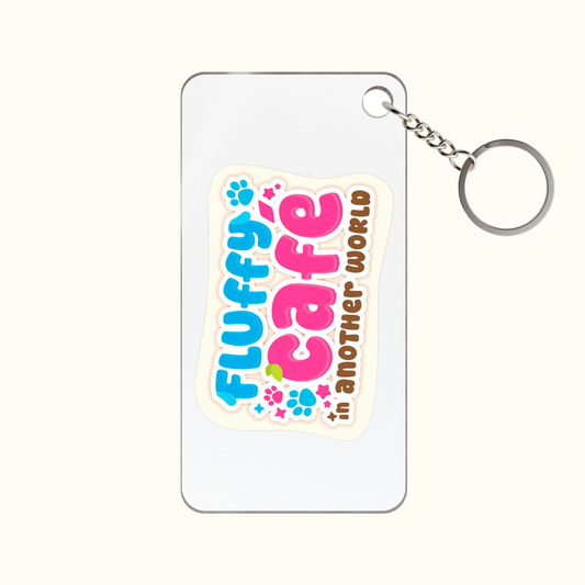 Fluffy Café in Another World Keychain