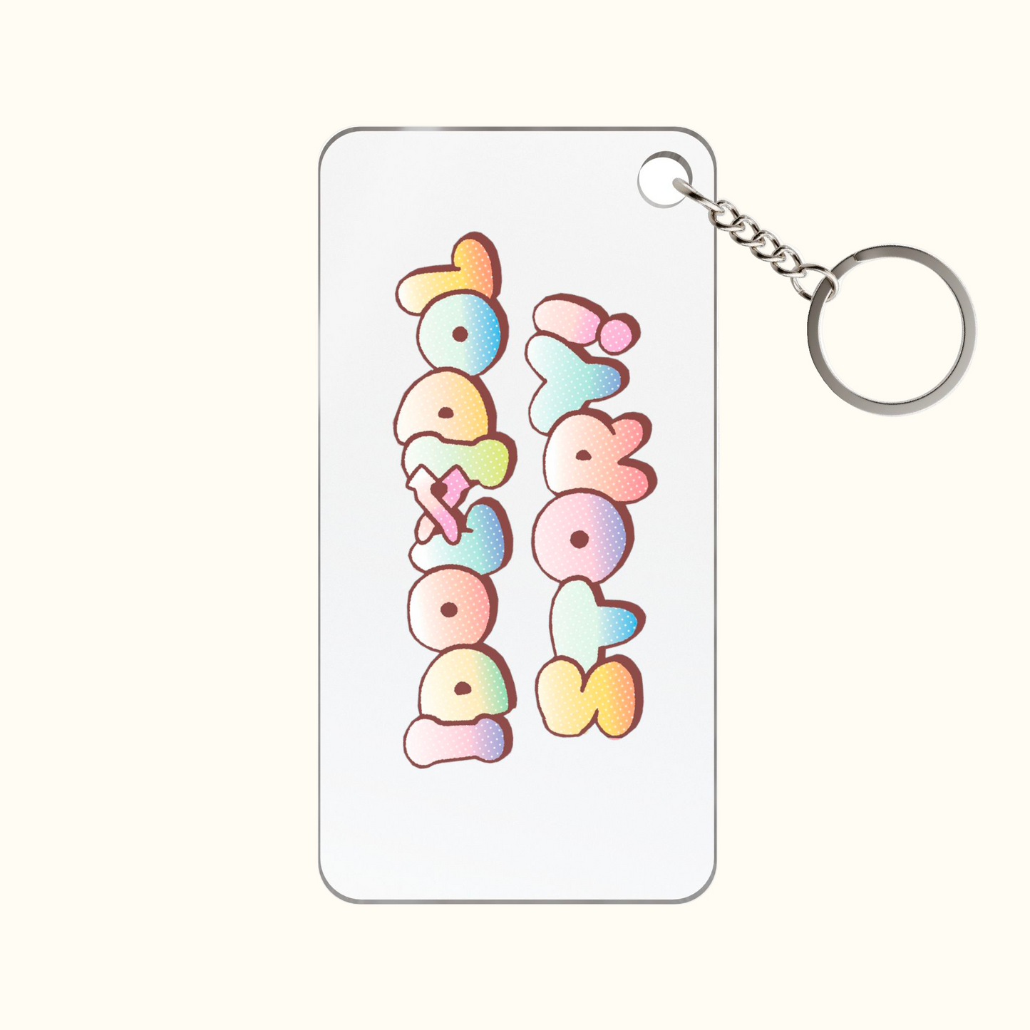 IDOL x IDOL STORY! Logo Keychain