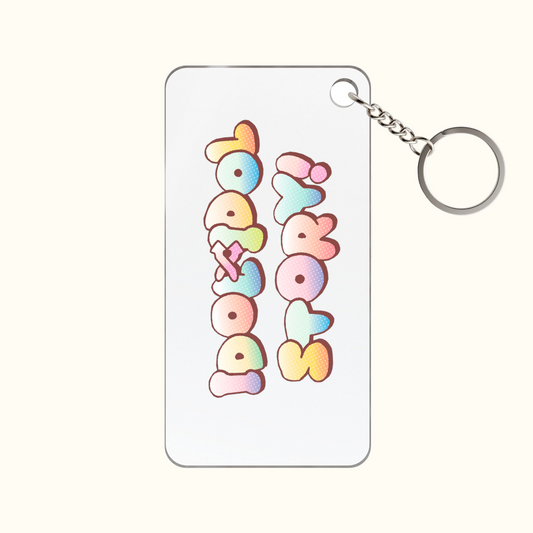 IDOL x IDOL STORY! Logo Keychain
