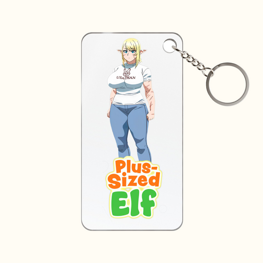 Plus Sized Elf Elfuda Keychain